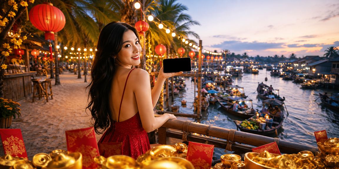 Đèn lồng rực rỡ tại Cần Thơ – người dùng cá cược thể thao buổi tối trên p2s