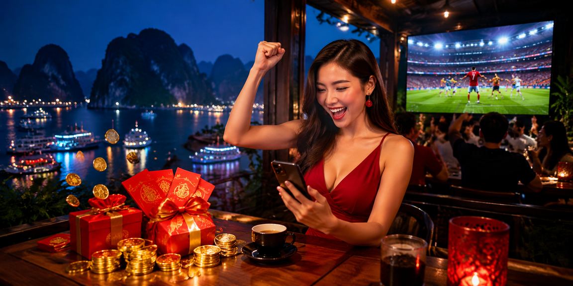 Phong bì đỏ may mắn và cà phê Việt tại Ninh Bình – hình ảnh ưu đãi tiền thưởng